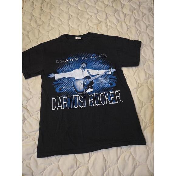 Other - Darius Rucker Tour 2009 Black Graphic T-Shirt Size Small